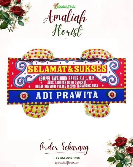 Papan Bunga Ucapan Selamat Anaiwoi